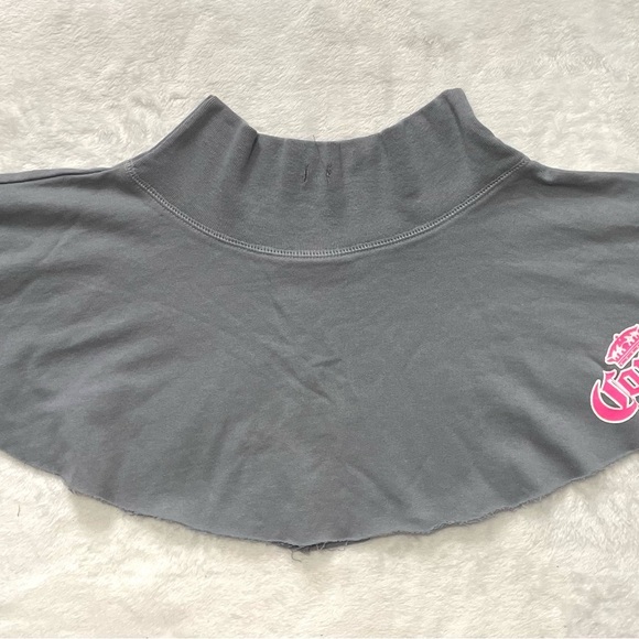 Vintage Wise Girl Gray Pink Corona Beer Mini Skirt Women's Size Medium - Picture 2 of 6
